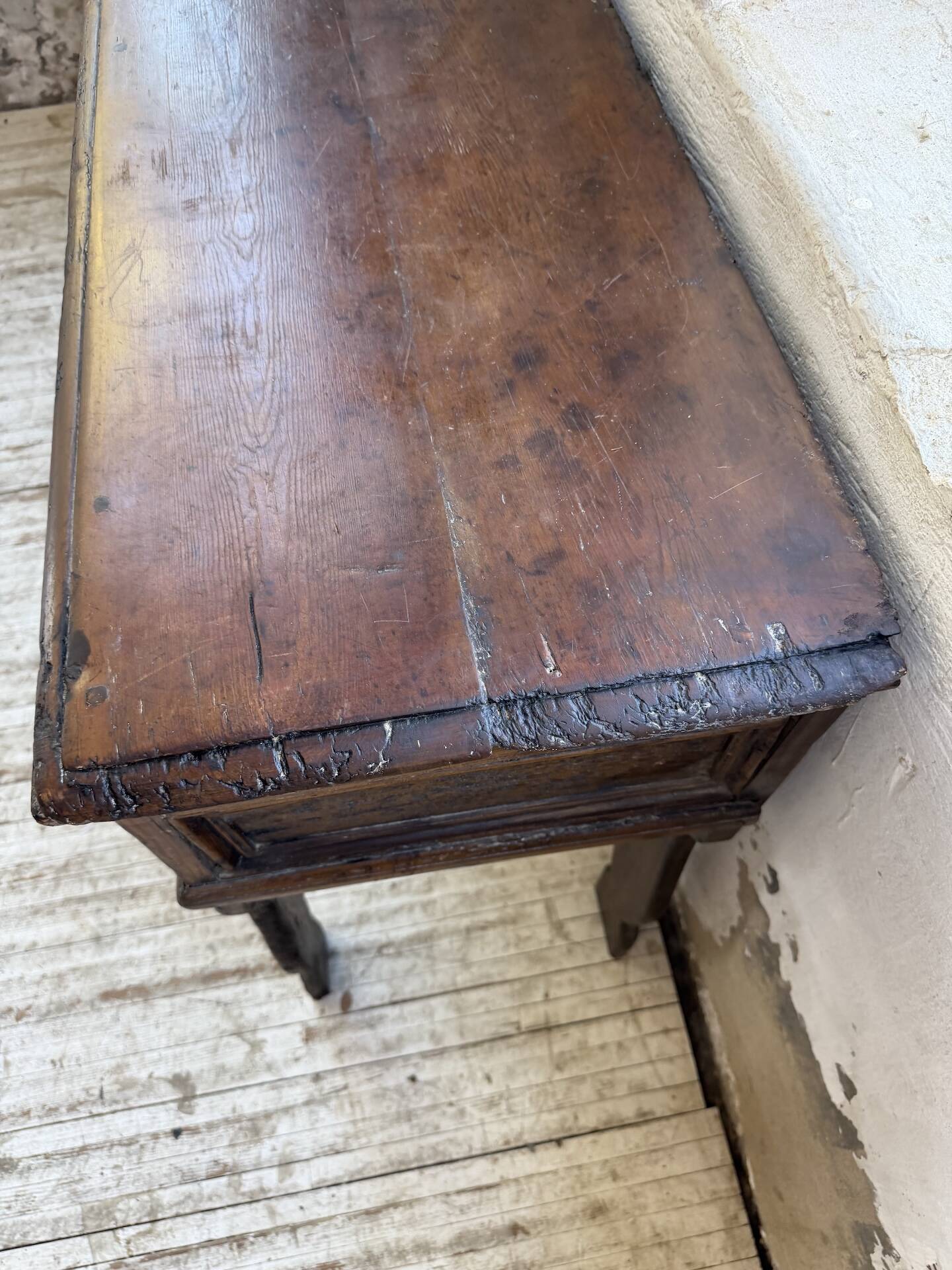 Console bois pin 1900