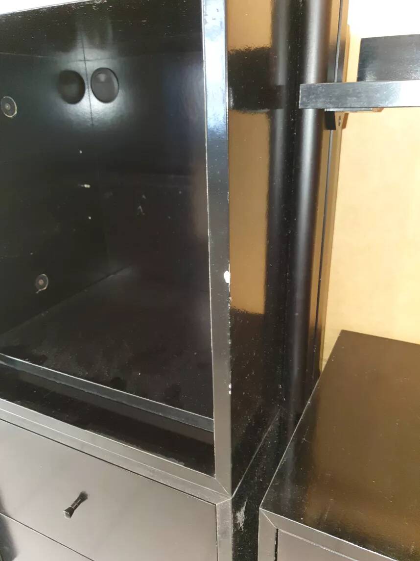 4m46 modular library for Ligne Roset, France, 1980s