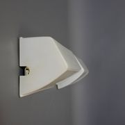 Pair of glass wall light of the years 50 Holophane