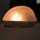Vintage white opaline glass shell wall light – Ann wall lamp