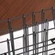 Corner wall shelf Tomado in teak wood