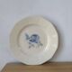 Plat rond Digoin Sarreguemines Roses bleues