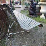 Metal bench