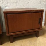 2 vintage bedside tables