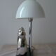 Vintage lamp the cats