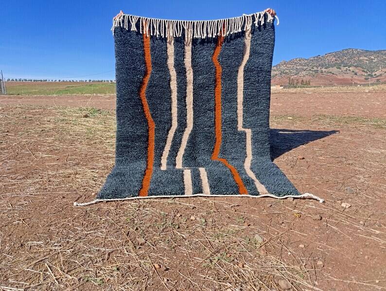 Handmade Beni Mrirt rug 150/250cm