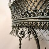 Large wrought iron planter