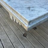 Marble table