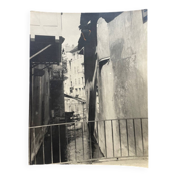 Old black and white silver photography collection, 20th century