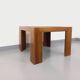 Vintage Italian square coffee table by Afra and Tobia Scarpa for Cassina.