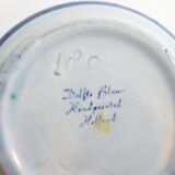 Blue Delft ashtray with lid