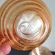Vintage orange glass Gondolo cups
