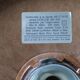 Vintage world-map lamp