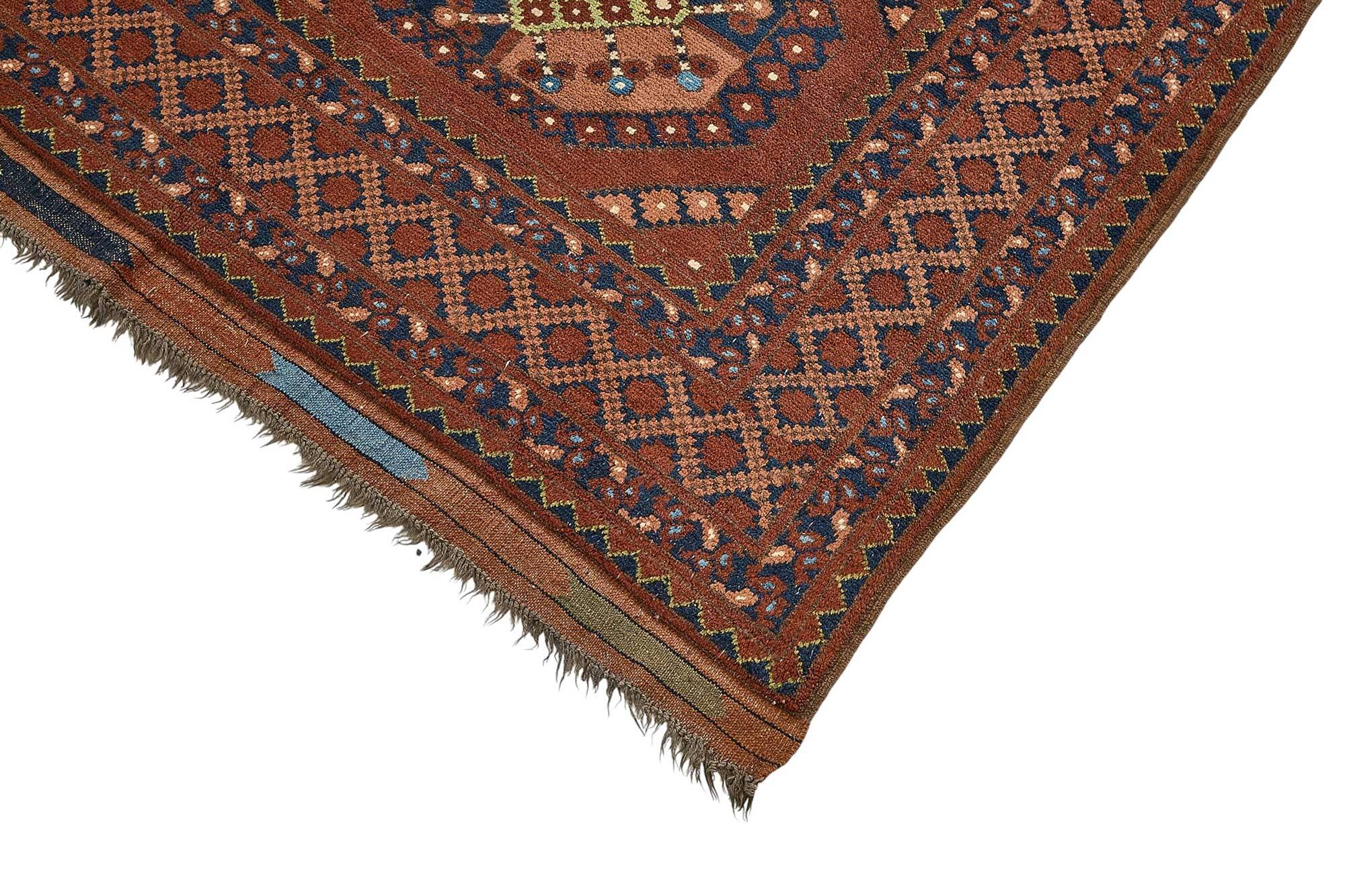 Turkish Handknotted Wool Oushak Rug 210 cm x 293 cm