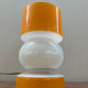 Lampe vintage en opaline