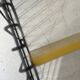 Tomado design metal wall shelf 1970