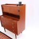 Vintage Danish secretary from the 1960s/70s, in teak, mid-century style.
