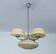 Large Art Deco pendant light in glass, 1930s