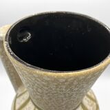 Large vase in matte and glazed ceramic • Manufacture Bay Keramik • W. Germany