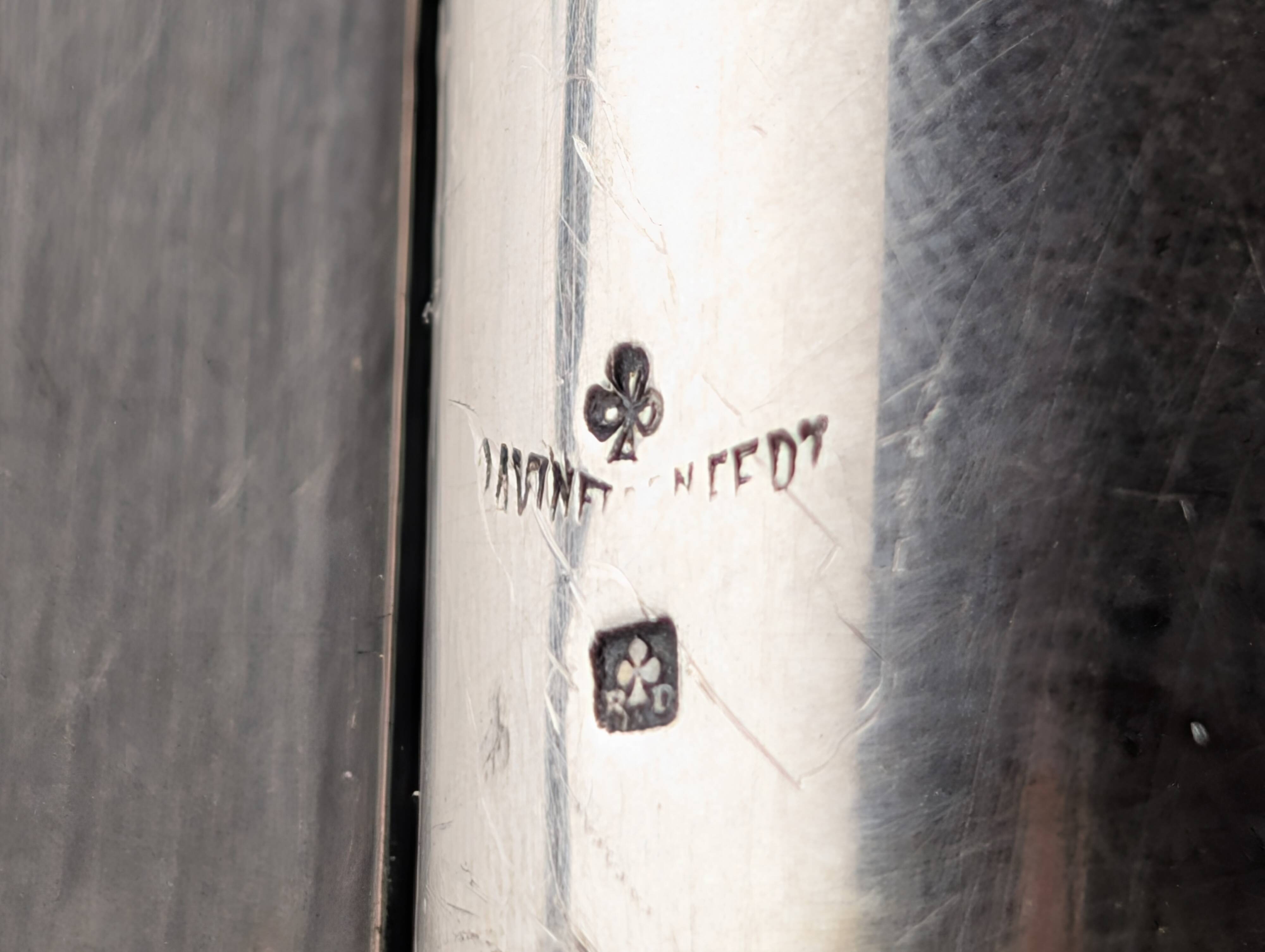 CNGT 1978 Tennis Award: Ravinet d'Enfert Silver Plated Candlestick