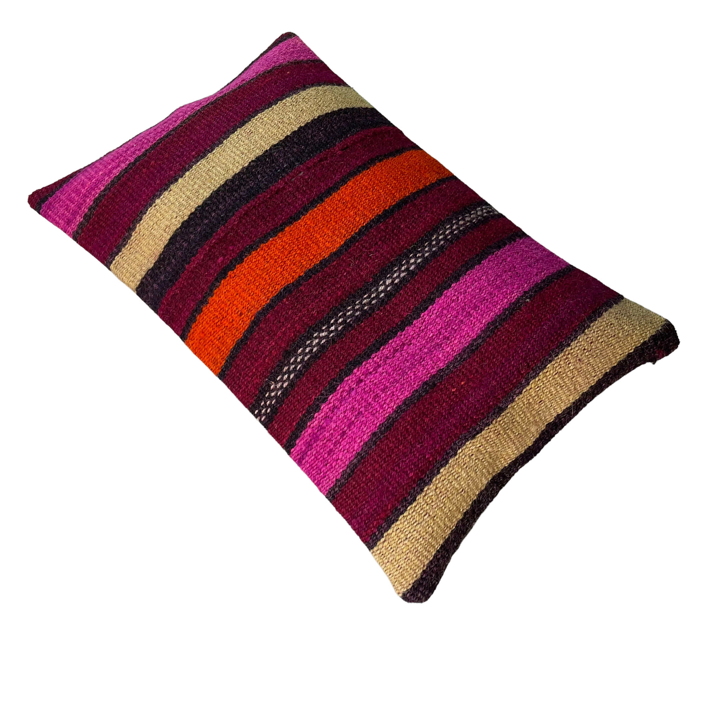 Vintage turkish handmade cushion cover , 30 x 50 cm