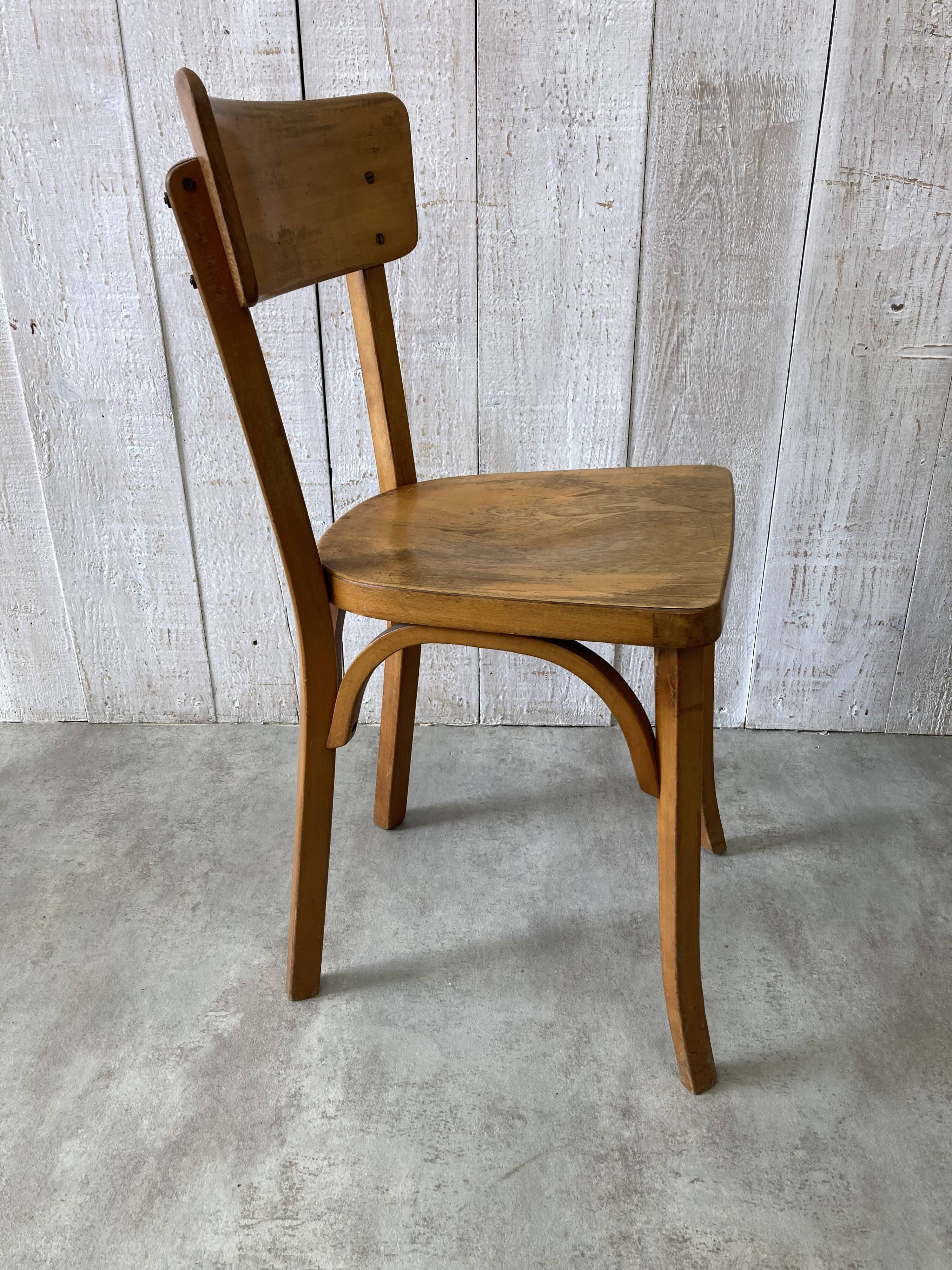 Série de 5 chaises Baumann