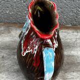 Vallauris Ceramic Rooster Pitcher - 1970s - H 20 cm