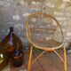 Vintage rattan armchair