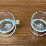 Vintage tea glasses Paula Series by Jorma Vennola for Iittala, 1970s, set of 2