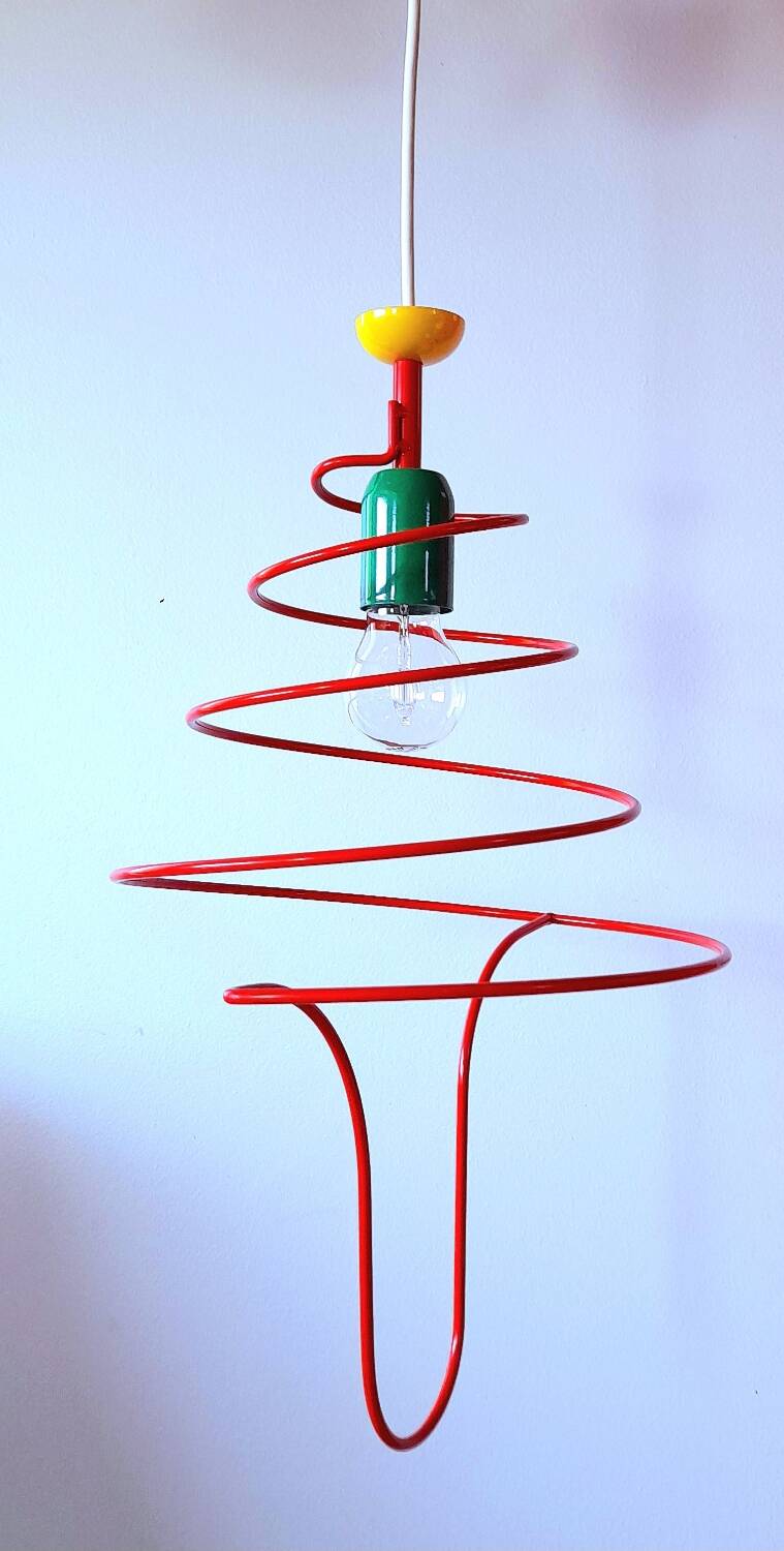 Spiral suspension, Memphis, 80s