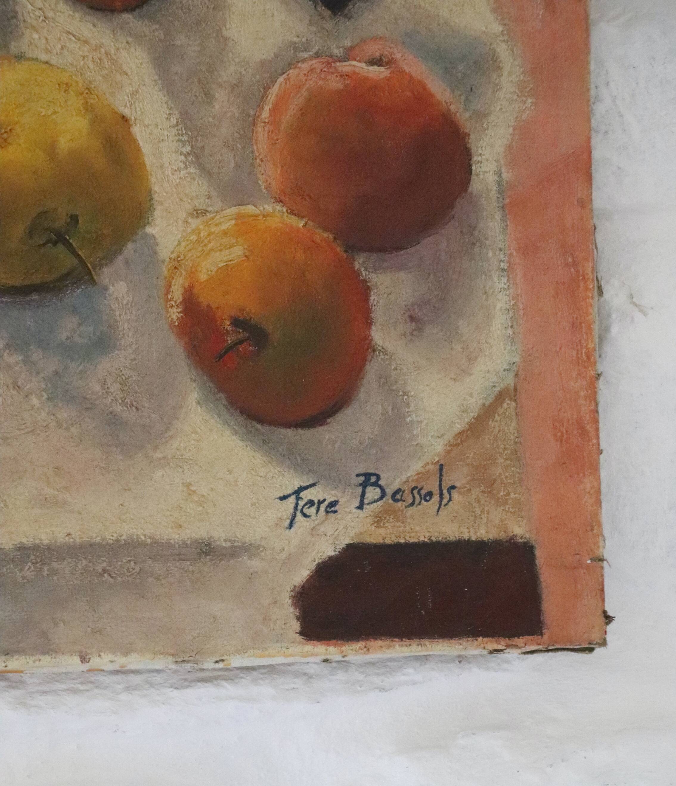 Oil on canvas Still life with fruits XX Minorca
