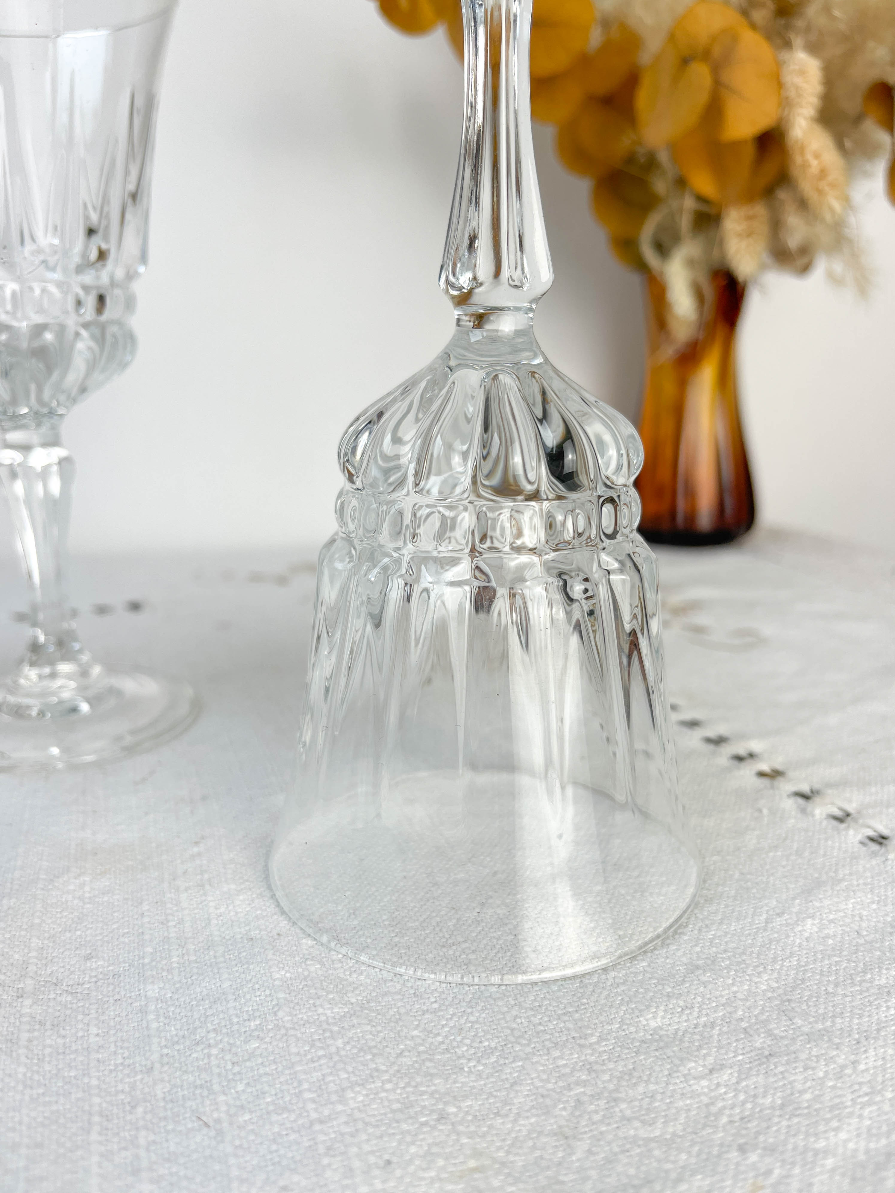6 verres à eau en cristal Luminarc