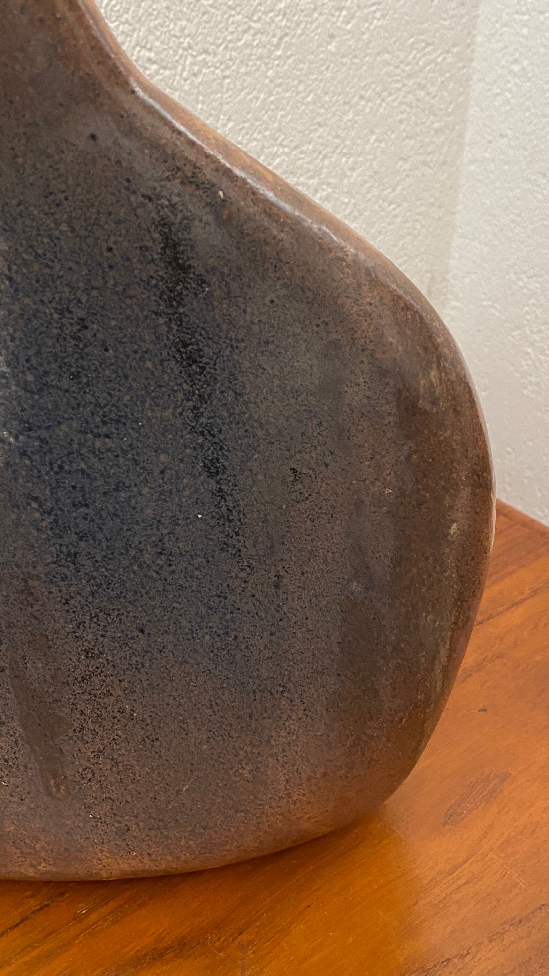 Glazed ceramic lamp, 1994