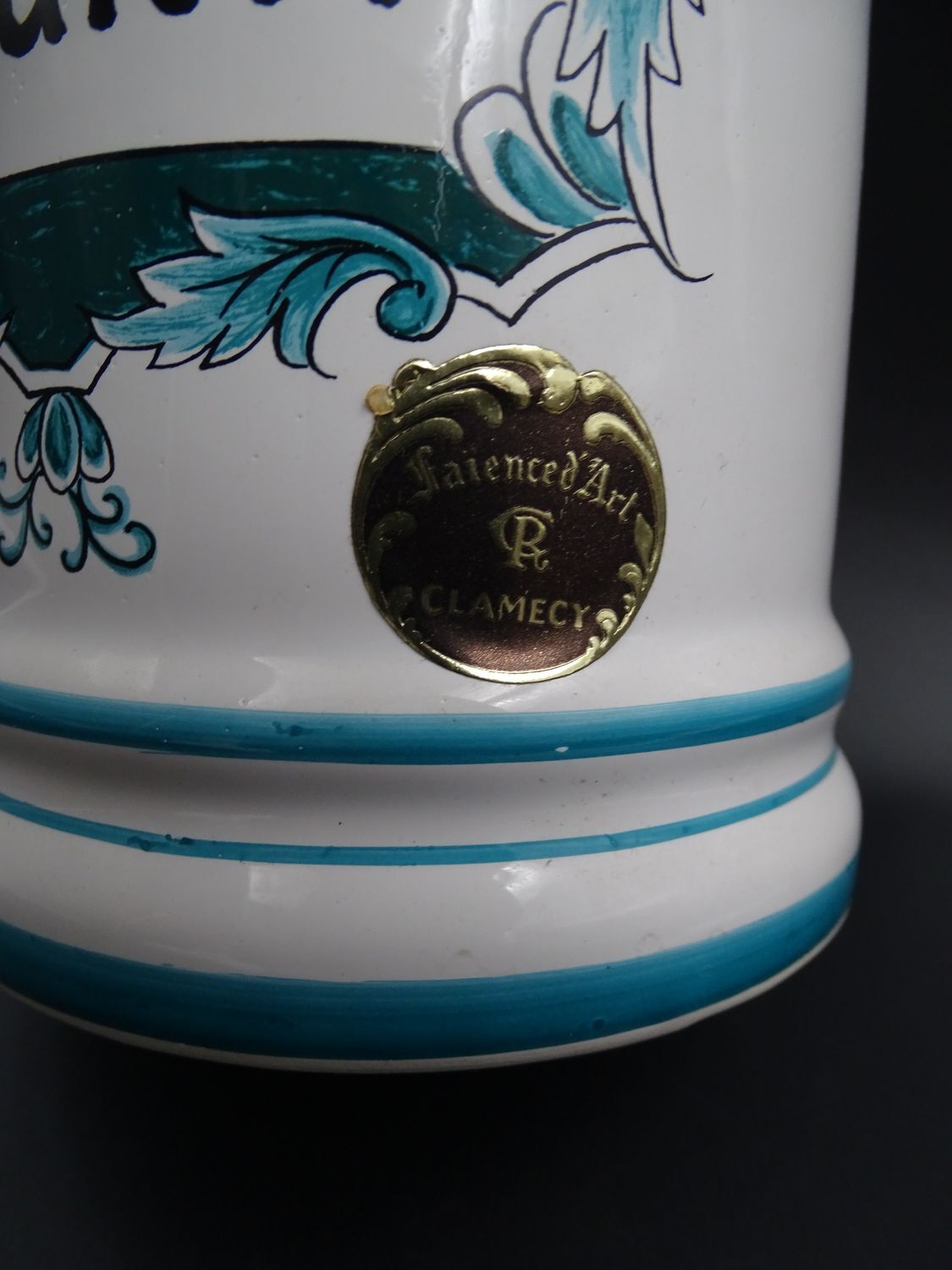 Clamecy earthenware pharmacy pot - Pharmacy Decoration - Medicine