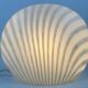 Peill & Putzler zebra shell table lamp