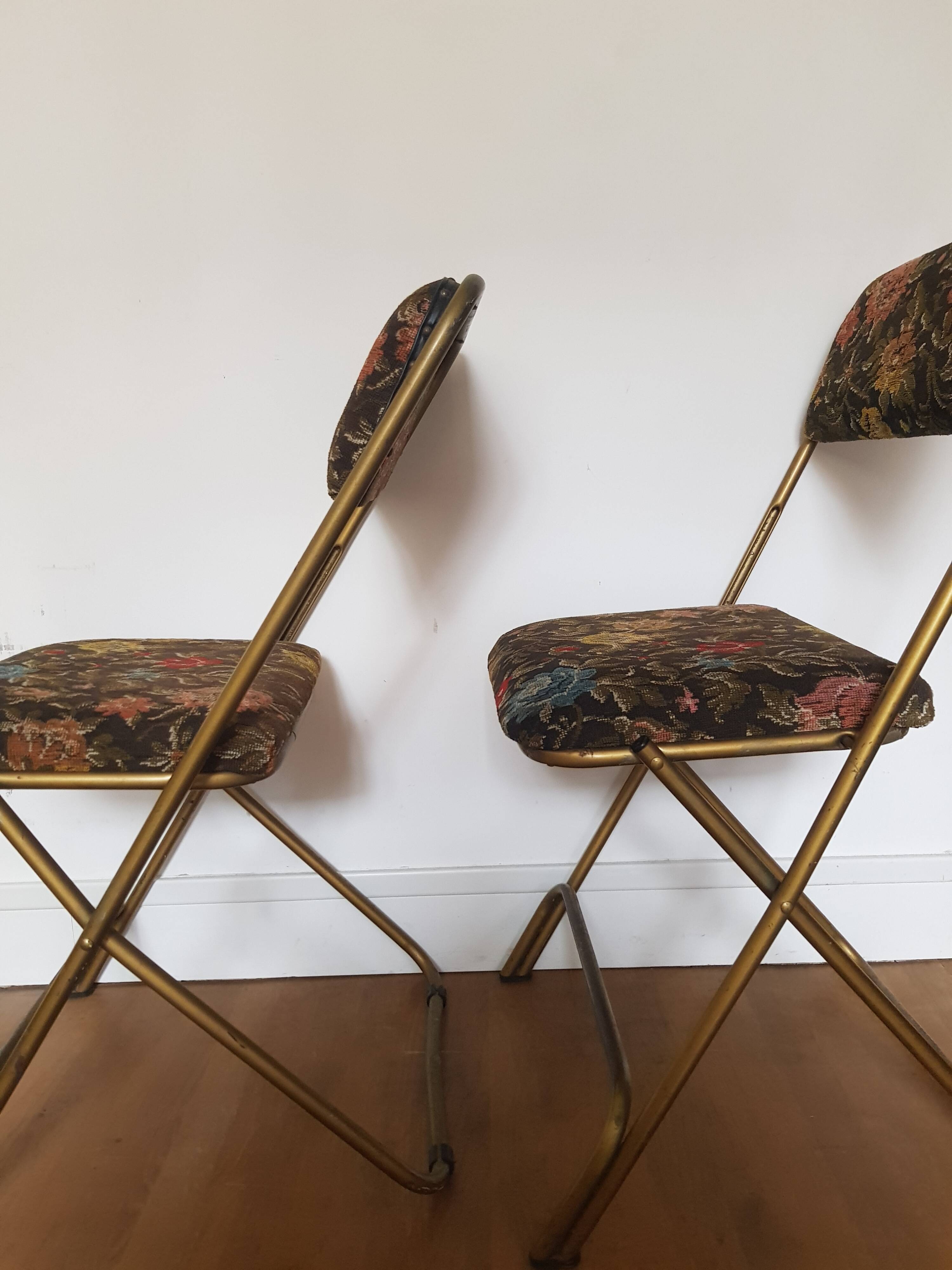 Set of 2 Lafuma folding chairs