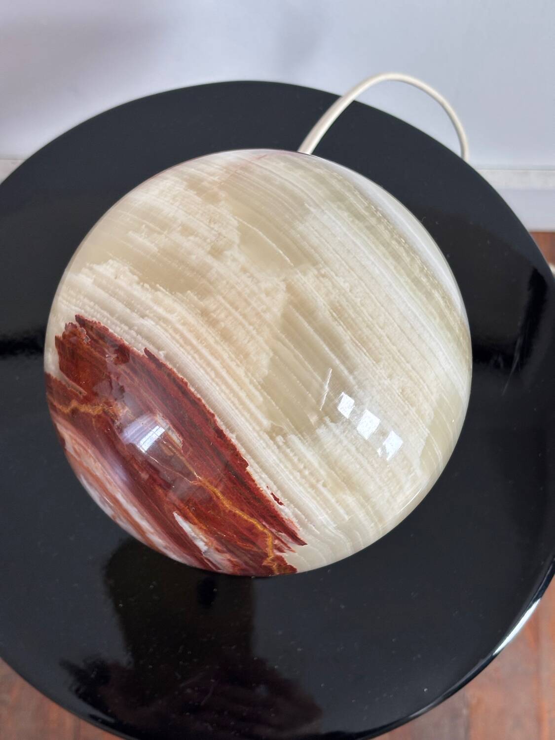 Vintage onyx lamp