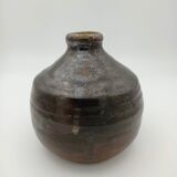 Sandstone vase by Puisaye Jean-Michel Doix