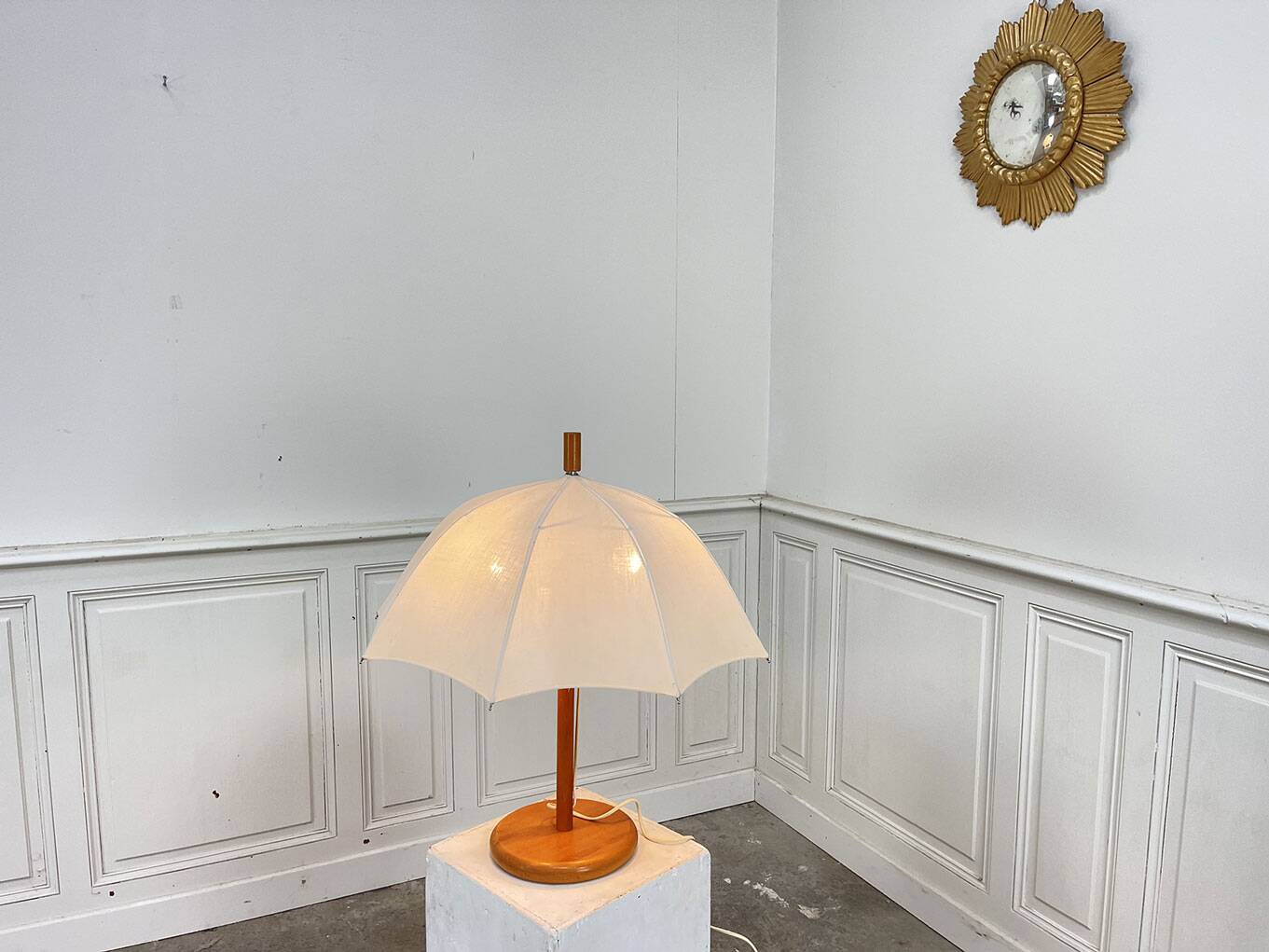 Vintage umbrella lamp 1970