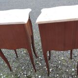 Pair of beside table of Louis XV style