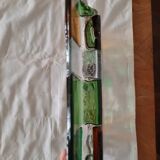 Very beautiful empty pocket in thick colored glass, made by craftsmen