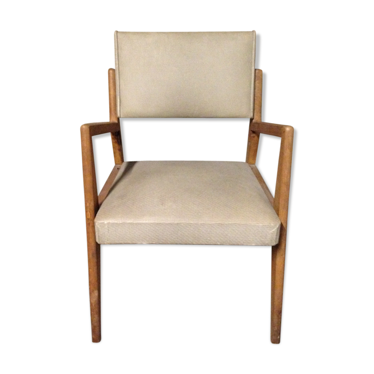 Armchair 1950 skai vintage tbe