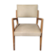 Fauteuil 1950 skaï vintage tbe