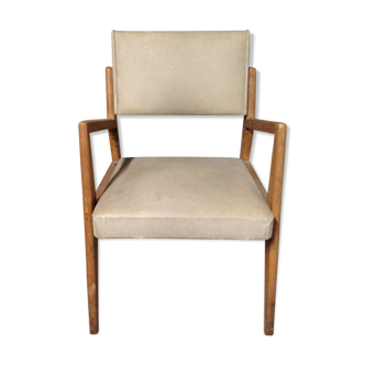 Armchair 1950 skai vintage tbe