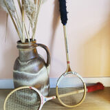 Set de 2 raquettes squash anciennes