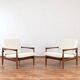 Mid-Century Oak Kolding Armchairs by Erik Wørts for IKEA, 1960s, Set of 2