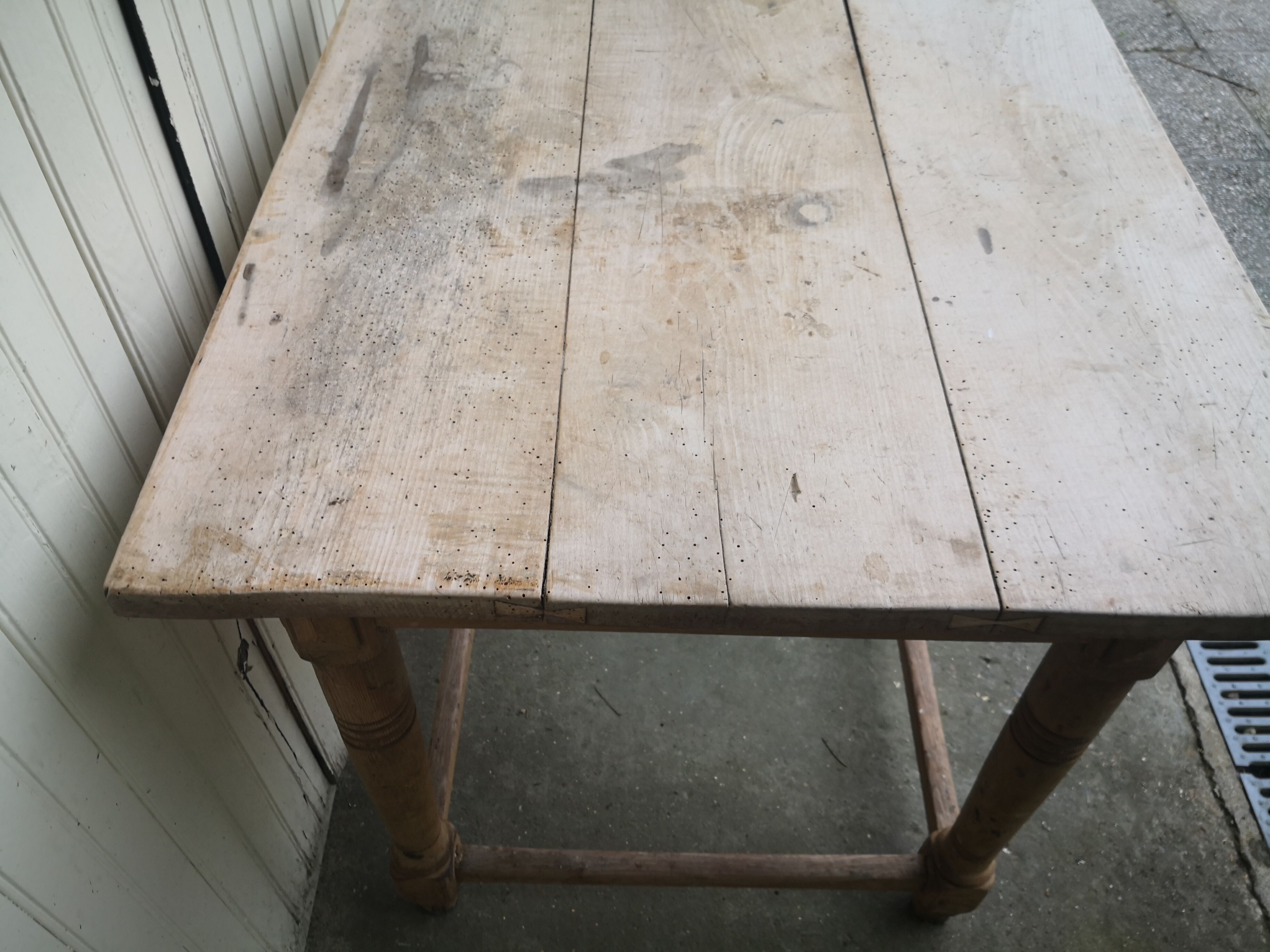 Vintage farmhouse table