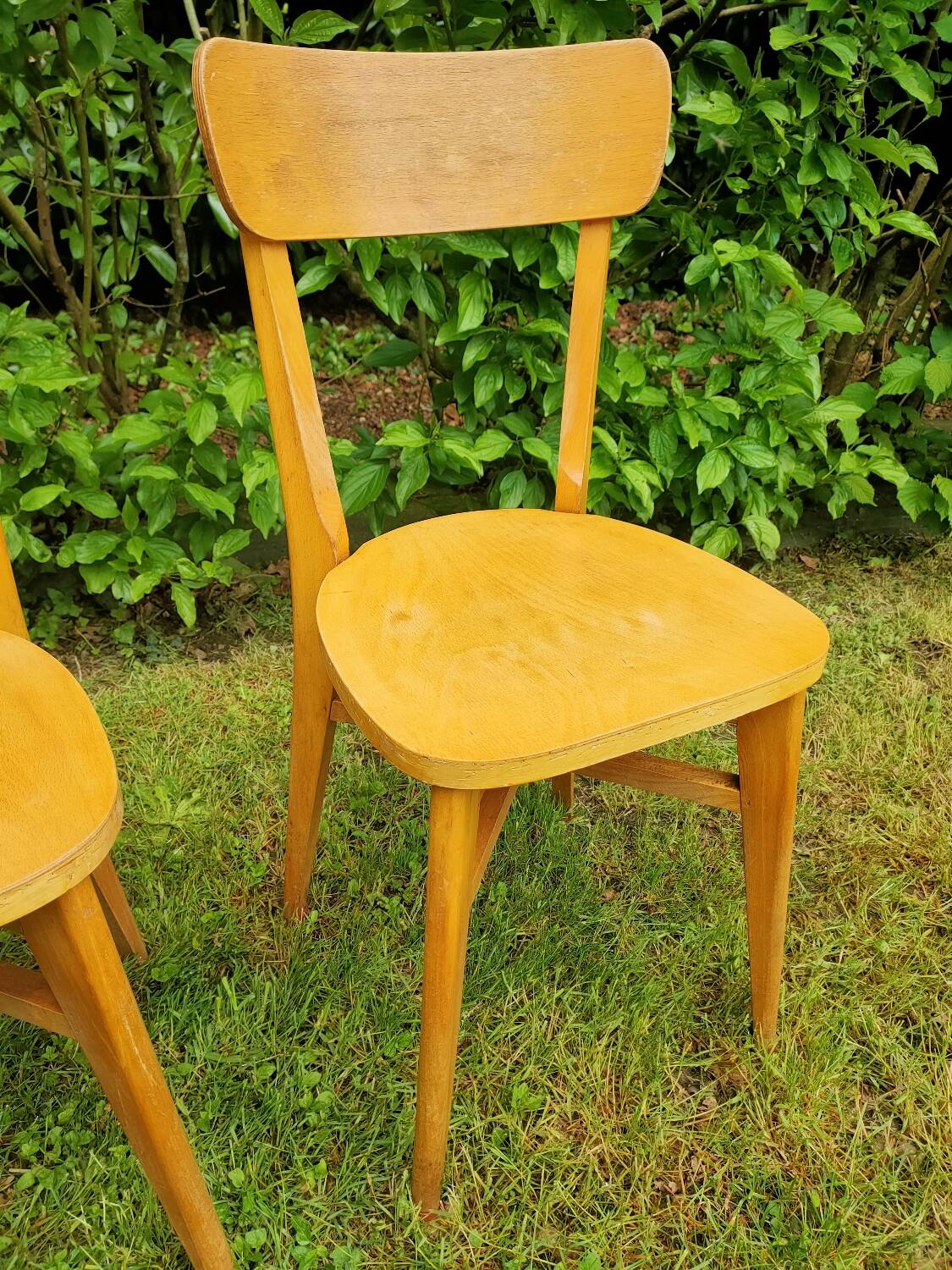Paire de chaises bistrot vintage