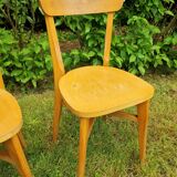 Pair of vintage bistro chairs