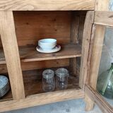 Wooden display cabinet